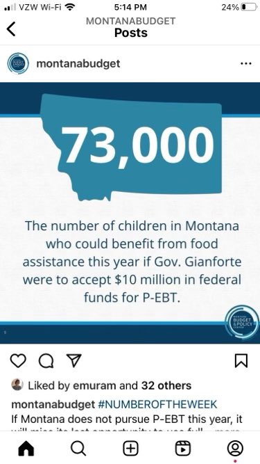 ChrisMehl7's tweet photo. The number of Montana kids who would benefit from food assistance this year if @GovGianforte would reverse his crazy decision not to accept fed money.

Kids are more important than politics!
#mtnews #mtpol https://t.co/cL1e5LJ0ei