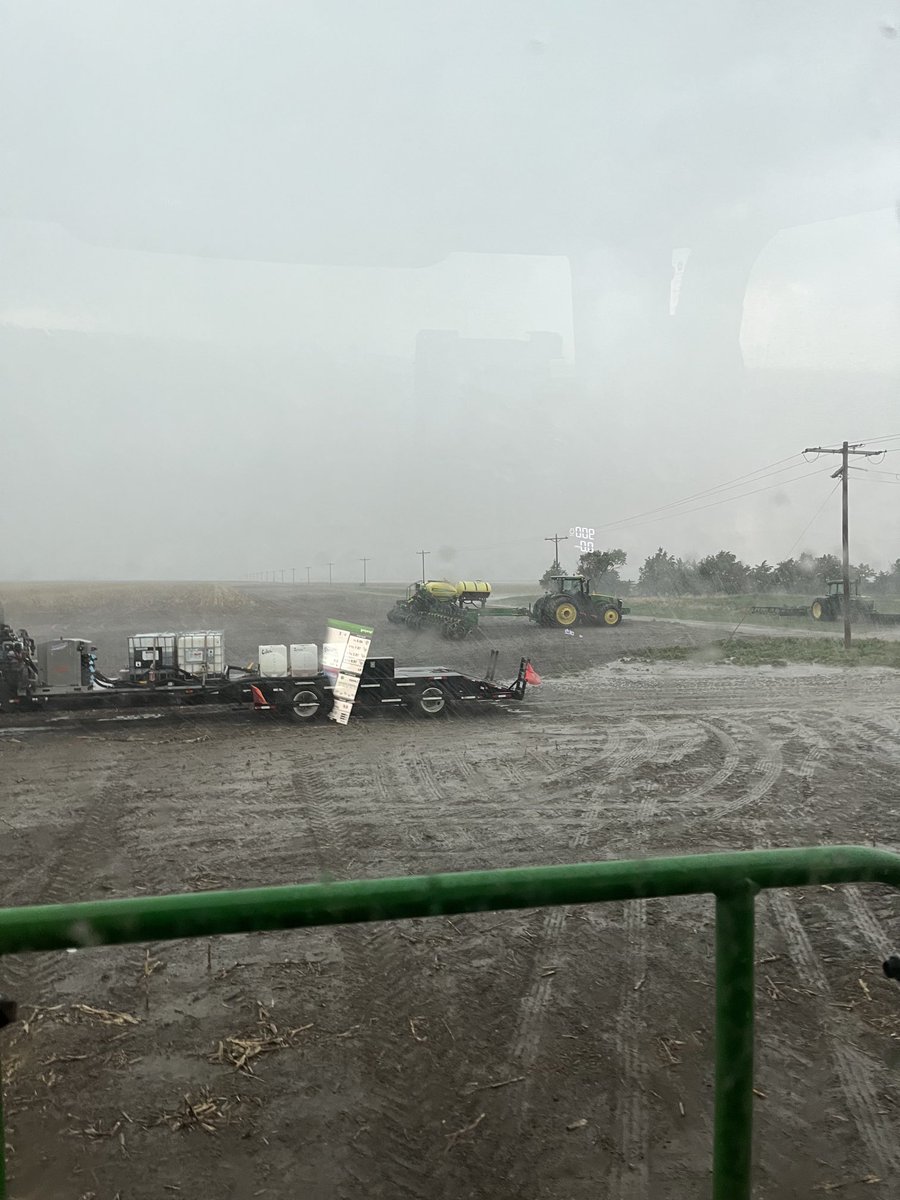 Happy ending to Plant 23.  Rained out!