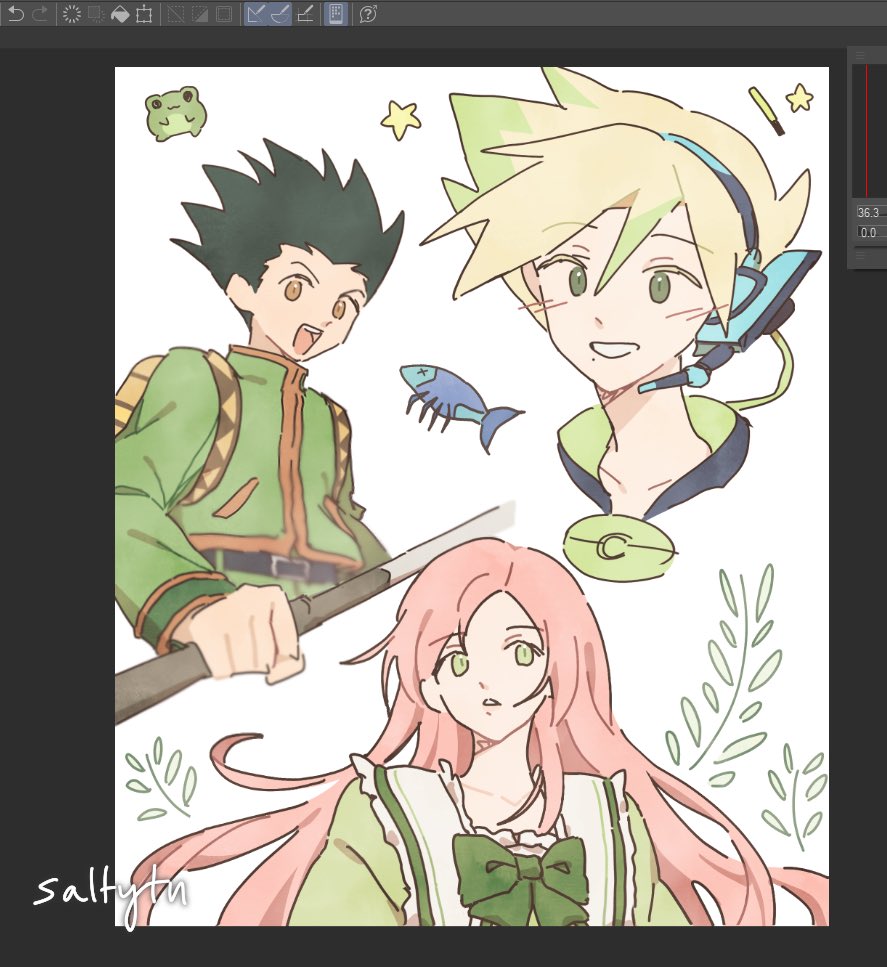 saltytn's tweet photo. yeah so i definitely don’t favor the color green or anything of that sort https://t.co/s4uvJ4VsV9