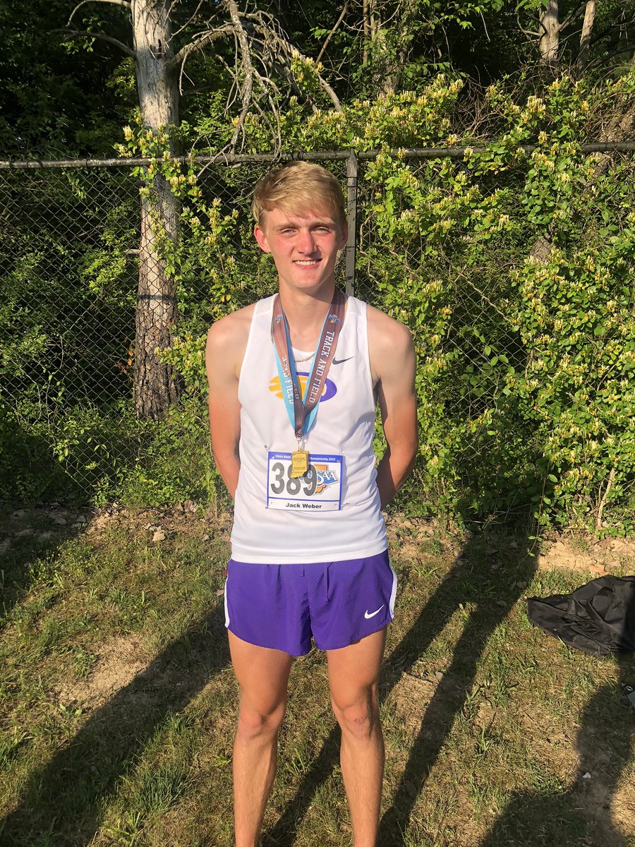 Guerin Catholic XC on Twitter "Jack er ran 413 to finish 7th in the 1600 at state! Congrats