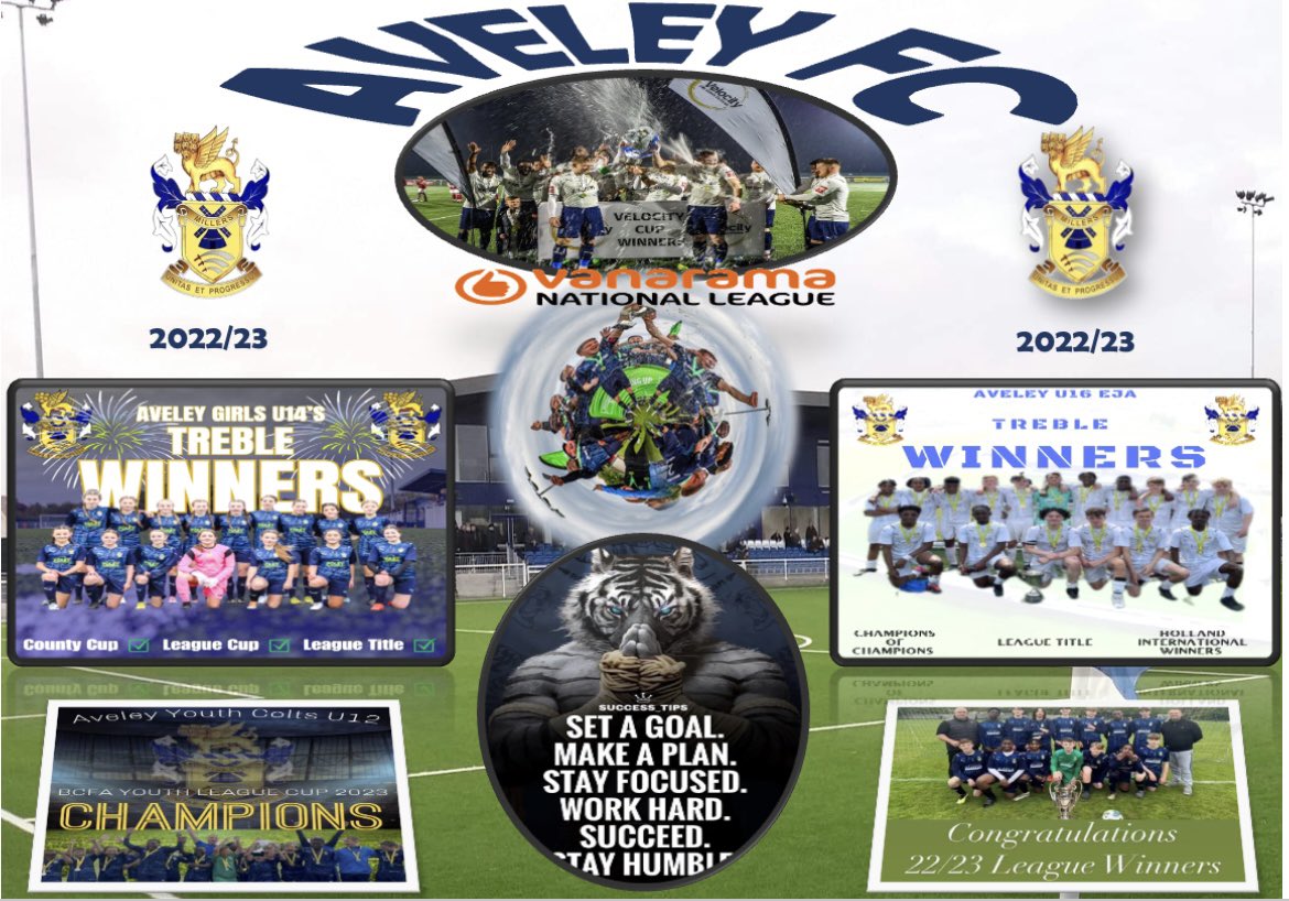 What a fantastic season @ParksideAveley in 2023, bringing lots of silverware at all levels and age groups. 

#togetheraveley #backthemillers #aveleyfamily