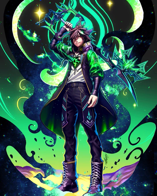 a recent #KingdomHearts commission 