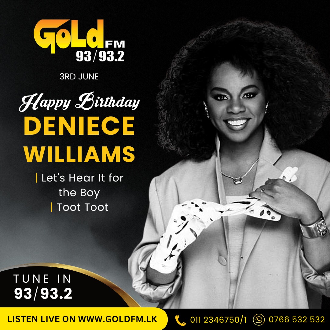 HAPPY BIRTHDAY TO DENIECE WILLIAMS TUNE IN NOW 93 / 93.2 Island wide     