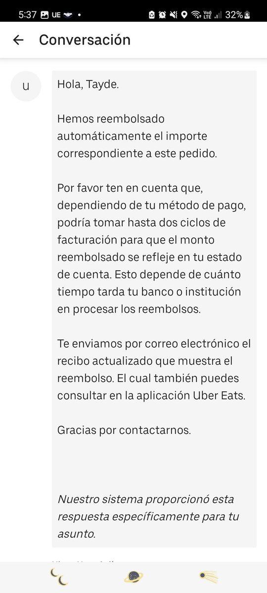TaydeRosas's tweet photo. Es insólito que ni siquiera lean los mensajes y te den una respuesta automática. Necesito una respuesta @Profeco https://t.co/dNrvlqEjcj