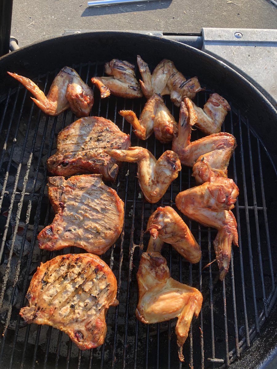 N2dapast's tweet photo. Chops and wings. Progress in the #GDMA https://t.co/vIjR6zKyKa