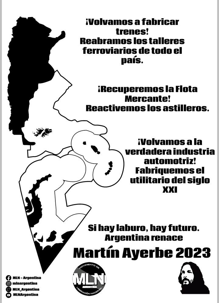 @Pablogarello86 Essoo. Por fin va calando en la militancia el mensaje que pregona siempre el candidato a presidente @Martin_Ayerbe del @MLN_Argentina.

Liberación o dependencia, esa es la cuestión.