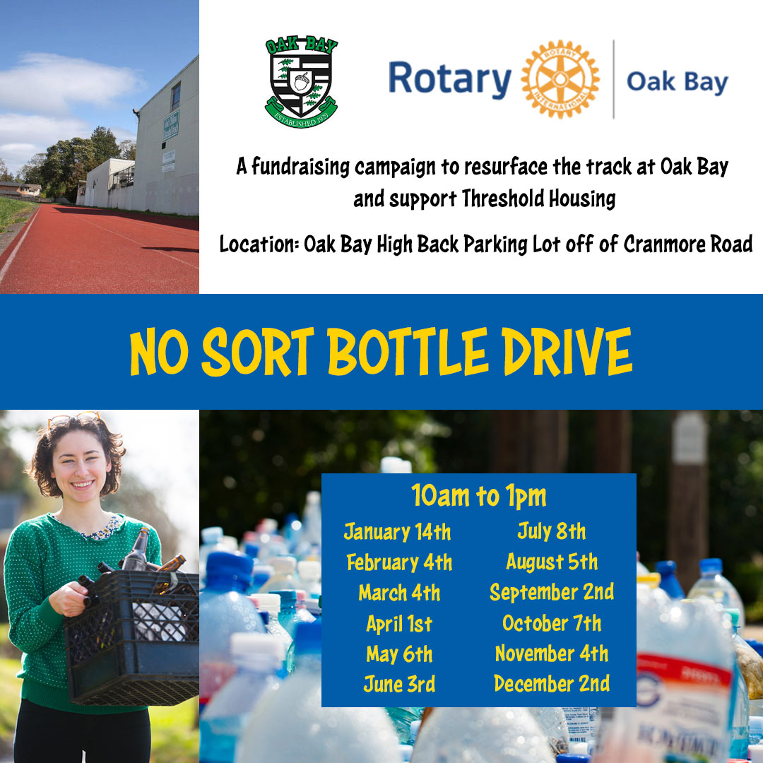 on Twitter "Our bottle drive is tomorrow! Please drop