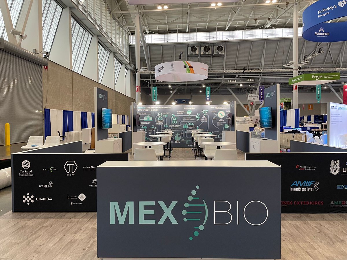 afierrog's tweet photo. En @ConsulmexBoston estamos listos para recibir a la delegación mexicana que participará en la gran Convención anual @IAmBiotech . Les comparto imágenes de nuestro bello pabellón. Mil gracias a todos quienes lo hicieron posible!#mexbio https://t.co/h93FRlYd5H