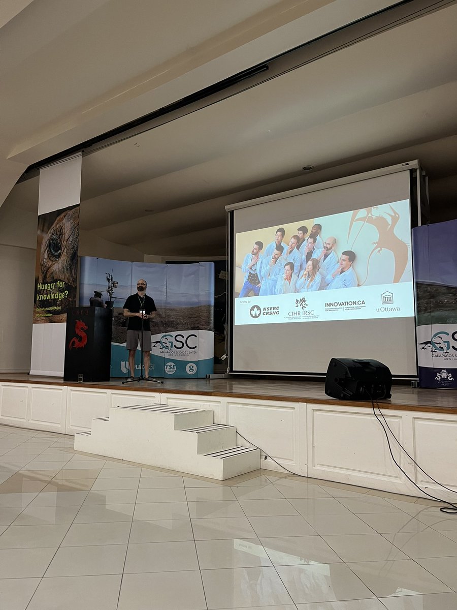 Time traveling with <a href="/daCostaLab/">daCostaLab</a> to discover how our ancestral ion channels  evolved 🤯 #gastronautsgalapagos