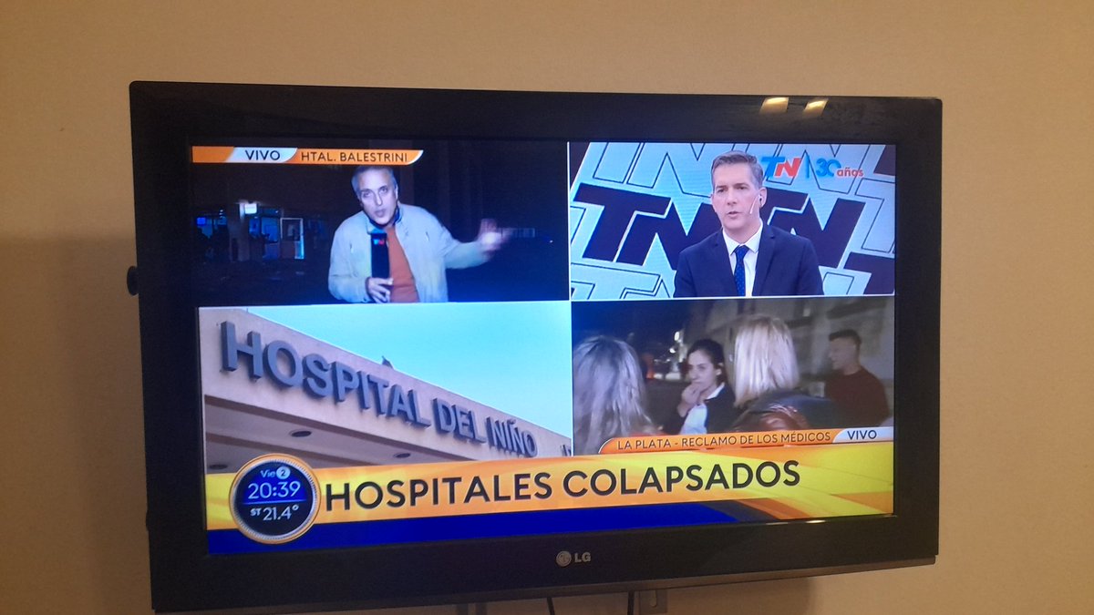 Dicen q en los hospitales de ka Matanza, no hay médicos y están desesperados, a la hora de votar,  no se desesperan..a llorar a la lloreria.👌👈👌👈👌