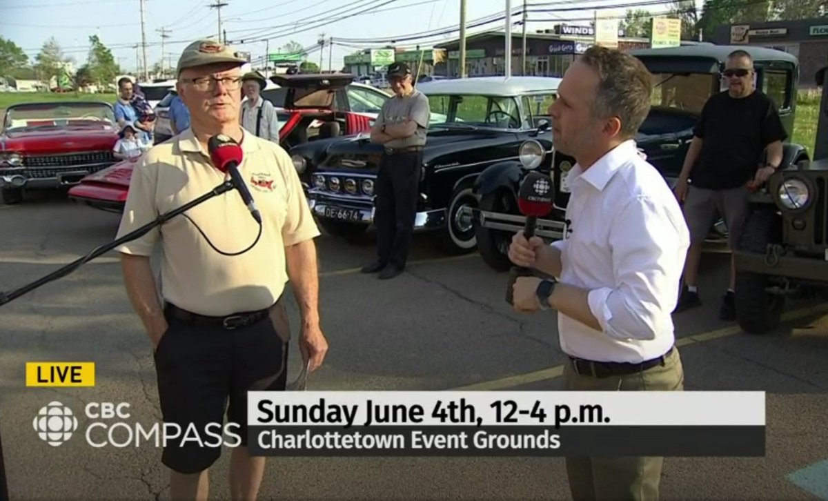 Don't forget about the Vintage Vehicle Show this Sunday, June 4th @ 12pm-4pm <a href="/EventGroundsPEI/">Charlottetown Event Grounds</a>.  Admission is $5 per person or $12 per family.