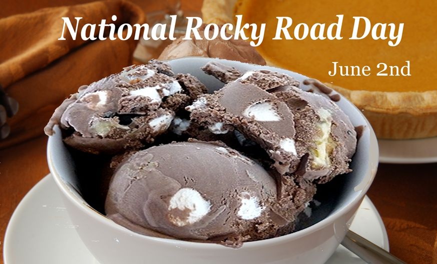 Awurama_Ruby's tweet image. National Rocky Road Day~Origin: It was William Dreyer who created the Rocky Road ice cream flavor in Oakland, 1929. Thinking about the people who got devastated because of the Wall Street Crash, Dreyer created the rocky road to lift up the spirits of the people. #RockyRoadDay.