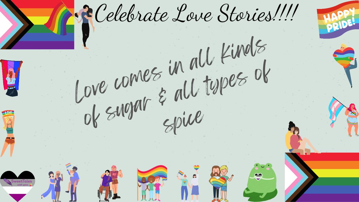 SweetTalesWS's tweet photo. Happy Pride! 💜🌈 https://t.co/lwzsFq6RoB