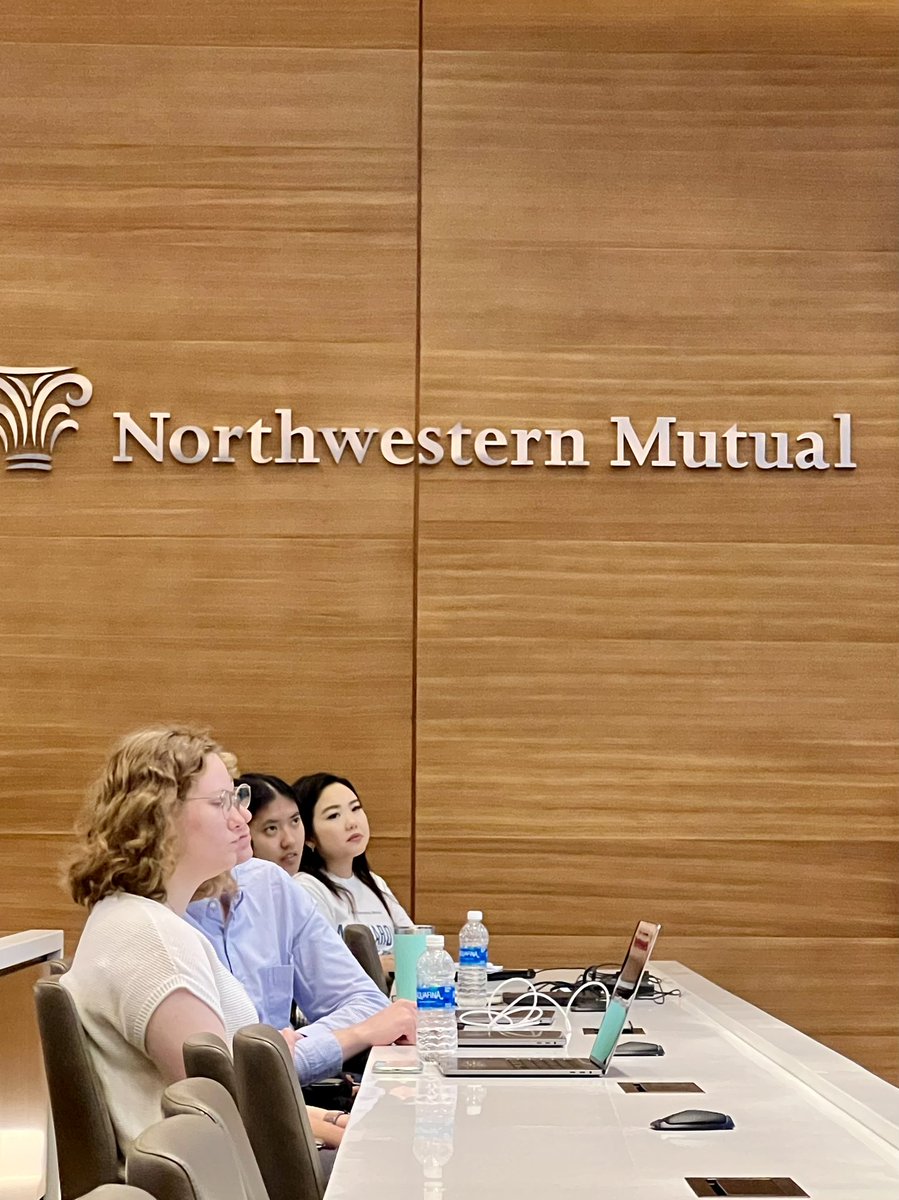 Jamers1731's tweet photo. Had a great time welcoming our #NMtech interns today. 

I’m happy they will take this summer to invest in themselves &amp; excited to see how much they grow with @NM_Financial!

Thank you @NEWaukee for a fun, engaging tour of MKE. It was perfect!

#NMtech2023 #InvestInYouGrowWithUs https://t.co/nIc3VFCrnA