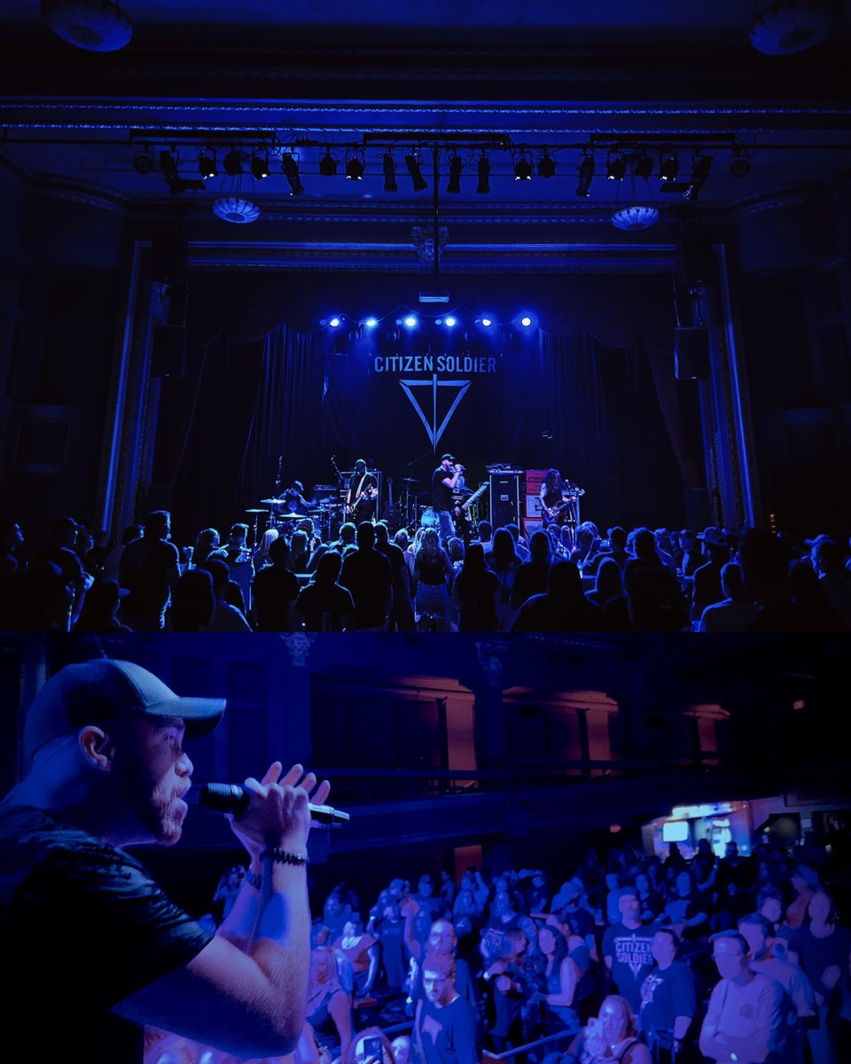 citizensoldiero's tweet photo. Bloomington, IL you made this night unforgettable‼️🫶
.
#CitizenSoldierBand #CSfam https://t.co/wKixahWZCf