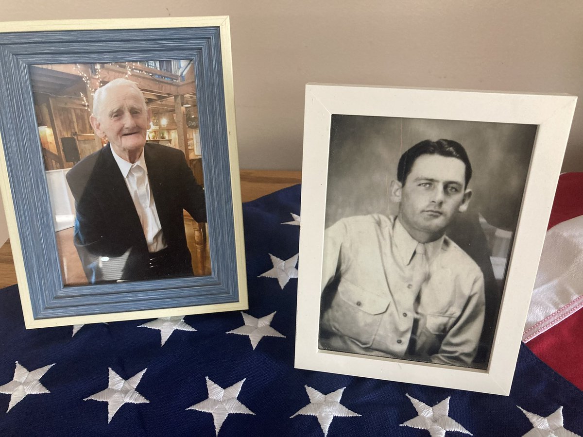 AshleyLCrockett's tweet photo. One of the oldest World War II veterans in Arkansas celebrates his 105th birthday. Be sure sure to check out his story and celebration coming up this evening. #kark4 #fox16 #arnews https://t.co/01waZQuwdy