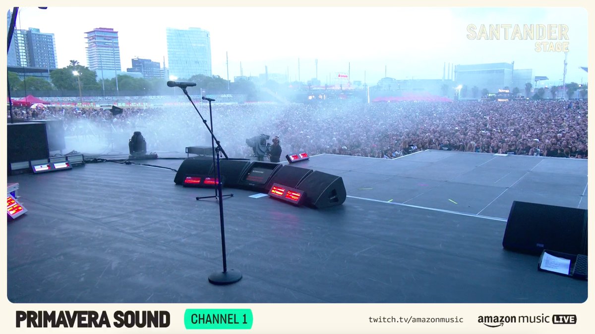 PeterToo's tweet image. #DepecheMode @Primavera_Sound NOW!