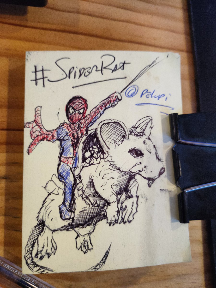 Pelupi's tweet photo. @DescuentosRata #SpiderRat
Aquí va el ganador jajajaja https://t.co/j1MCWPRkLt