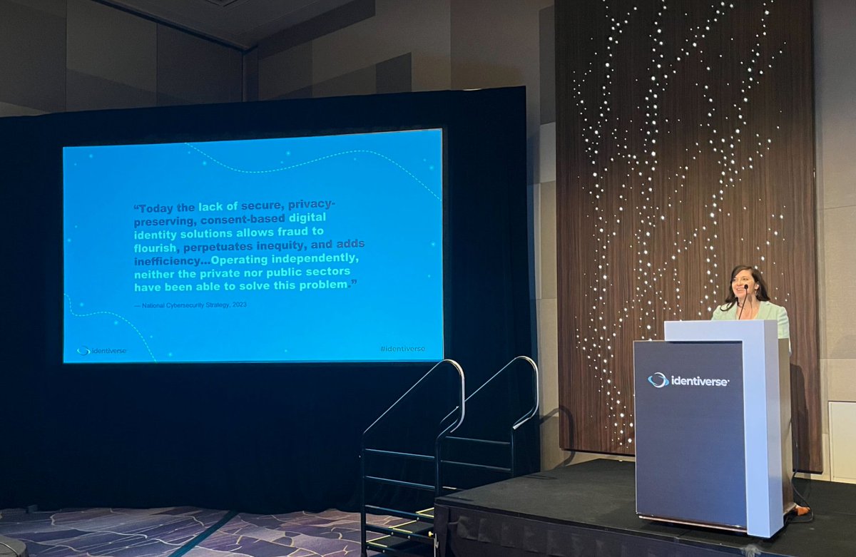 Onfido's tweet image. That wraps up Identiverse! Thank you to everyone who joined Onfido experts Amy Shuart and Halil Cem Tonguc on stage for their sessions on synthetic ID and fraudsters. Read all about synthetic identity fraud here: bit.ly/3MFoTOI
#SyntheticID #Fraud #IdentityVerification