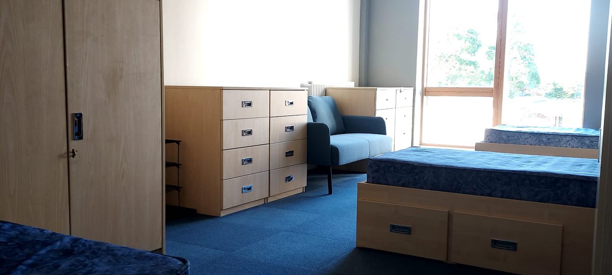 HolyportCollege's tweet photo. The refurbishment of the boys’ boarding house is complete and it looks awesome!!!! Can’t wait for our boarders to see it on Sunday! https://t.co/jCL1oJVVpo