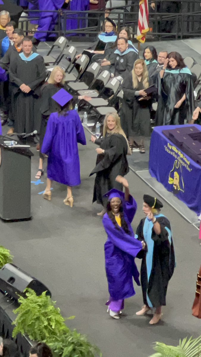 MrsFallonH's tweet photo. Listen, my heart is so full! My niece was with me this time last year and enrolled at DHS! She returned to CCISD and never missed a beat #AllAs! Her village supported; 👀 at her Superintendent’s face when they all spotted us. Yes, we showed up and let it be known! #TSUbound https://t.co/JTs5PBKjsx