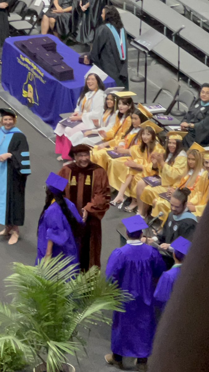 MrsFallonH's tweet photo. Listen, my heart is so full! My niece was with me this time last year and enrolled at DHS! She returned to CCISD and never missed a beat #AllAs! Her village supported; 👀 at her Superintendent’s face when they all spotted us. Yes, we showed up and let it be known! #TSUbound https://t.co/JTs5PBKjsx