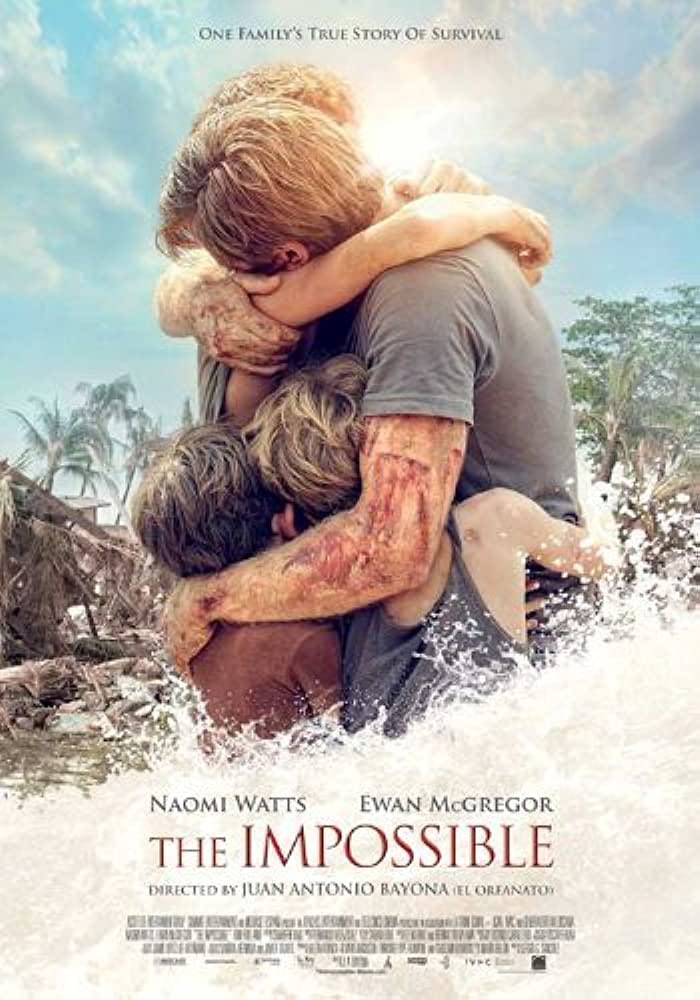 FernDurPlant's tweet photo. 142. The impossible from 2012. Based on a true story basically a family goes to vacation in thailand but a tsunami happens. It’s a very sad but nice captivating story and great actors with Ewan McGregor and Tom Holland as a child. It does good to show the tragedy of this event. https://t.co/JgRdHSkuuM