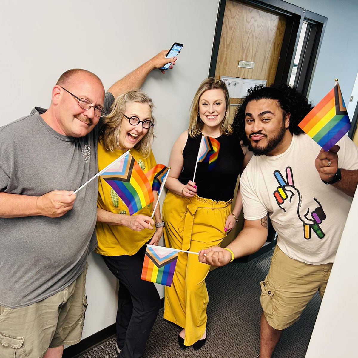 We’re all set for Kalamazoo PRIDE FEST tomorrow! Stop by our booth for program and volunteer info, as well as fun freebies! The first 50 visitors will receive a pride flag! See you tomorrow at 12 noon 😎