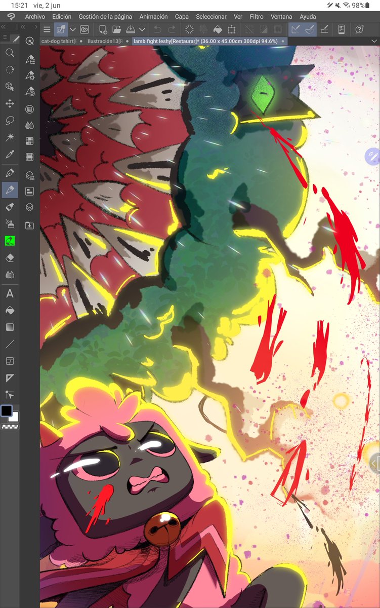 Taisho_shu's tweet photo. Pronto subire el dibujo completoo
Me ha gustado muxo el resultado
#CultoftheLamb #fanart #cotl #leshy #indiegame #lamberto https://t.co/dtolCL2m5i