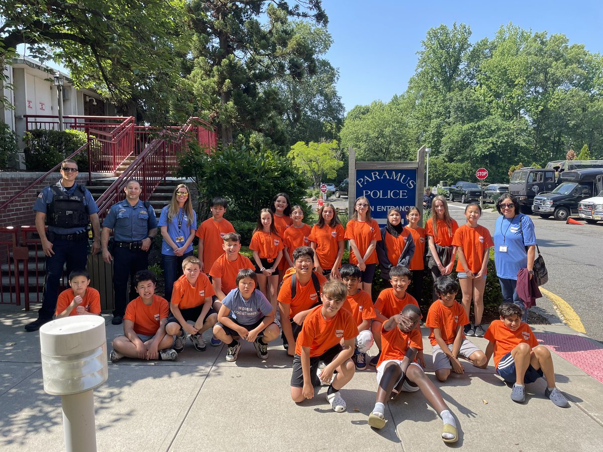 Thank you, Paramus LEAD, for giving us a tour of the police station today!