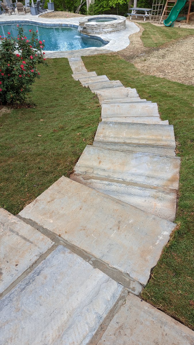 HigginbothamLlc's tweet image. Enhance your summer oasis landscape with a textured, slip-resistant, natural stone stairway. Our expert team is ready to answer all your questions about materials, availablity &amp;amp; pricing! Call today! buff.ly/2Z6ep2W 
.
.
.

#landscaping #hardscaping #stonesteps