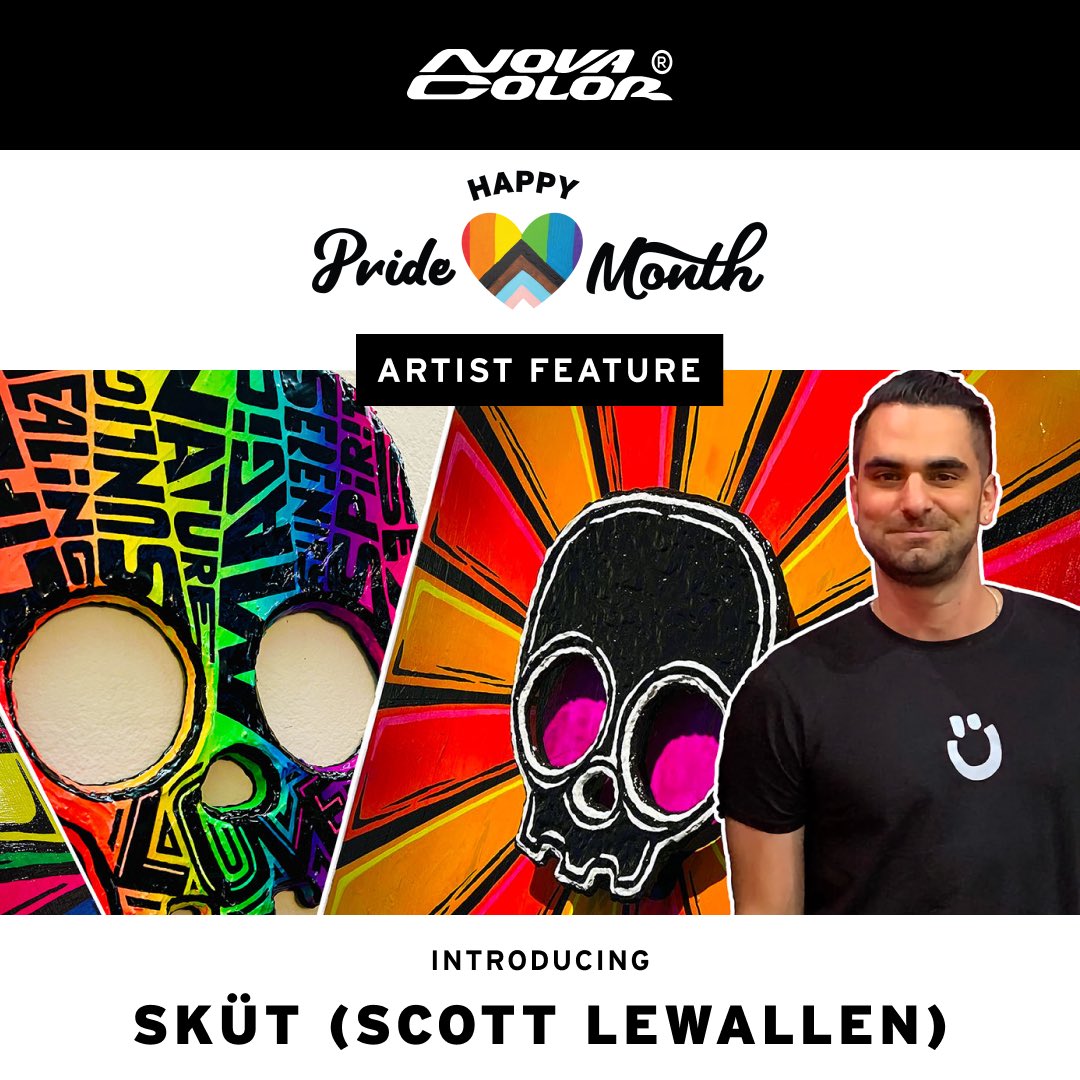 Introducing Sküt (Scott Lewallen)

Sküt is a Los Angeles native and a multidisciplinary artist, designer, and entrepreneur. He is renowned as a muralist and local creator in West Hollywood.

Learn more about Sküt by clicking the link below! 

novacolorpaint.com/pages/skut