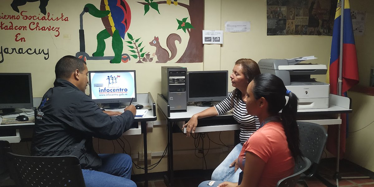 Equipo de @iyaracuy con @Cesarchirinosya estuvo en @Yar21Lp en visita operativa que busca fortalecer el accionar TIC de este espacio mientras se espera 'Infocentro en Ofensiva'. 

#VenezuelaSinSanciones
¡Vamos!
@Gabrielasjr
@LarosainfoVe
@Mincyt_Ve
@Juanparadayari