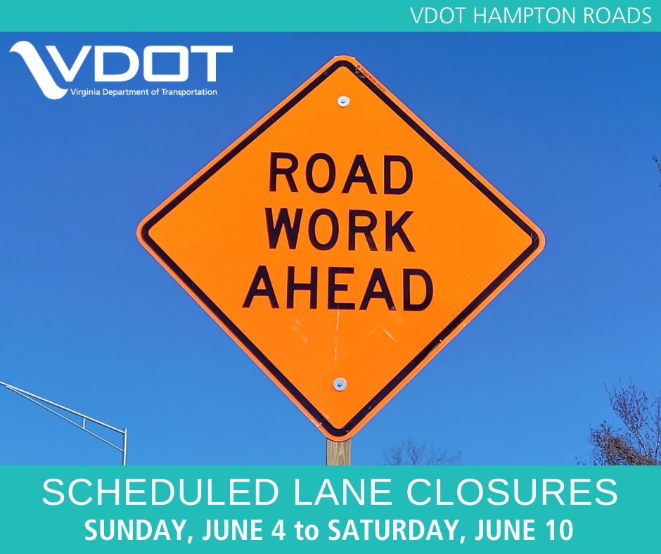 Happy Friday Hampton Roads! It's time for our weekly significant lane closure report covering closures on water crossings, interstates, and other notable detours. conta.cc/3C6Rt6S #hrtraffic