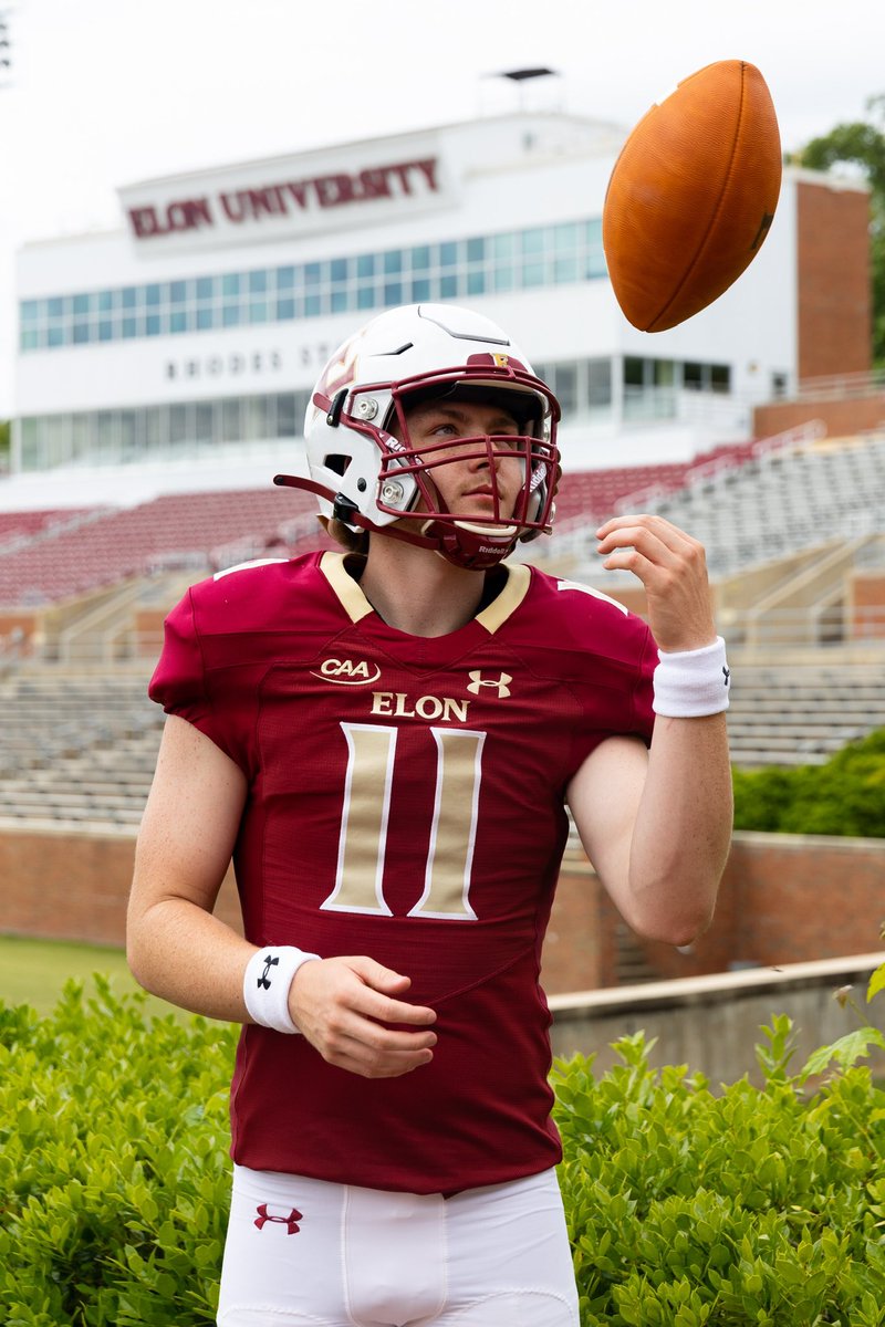 Had an amazing unofficial visit at Elon yesterday. Thank you @TonyTrisciani @Coach_D_Folmar @CVance43 for spending your time with me and showing me everything Elon has to offer.