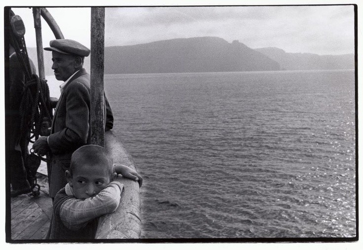 Aboard an island steamer Dodecanese, 1964 Greece © Constantine Manos