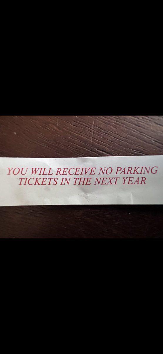 andyneal's tweet photo. Possibly the worst and best prophecy I’ve every had in a fortune cookie 😂

#fortunecookie https://t.co/EEYTNSuFdK