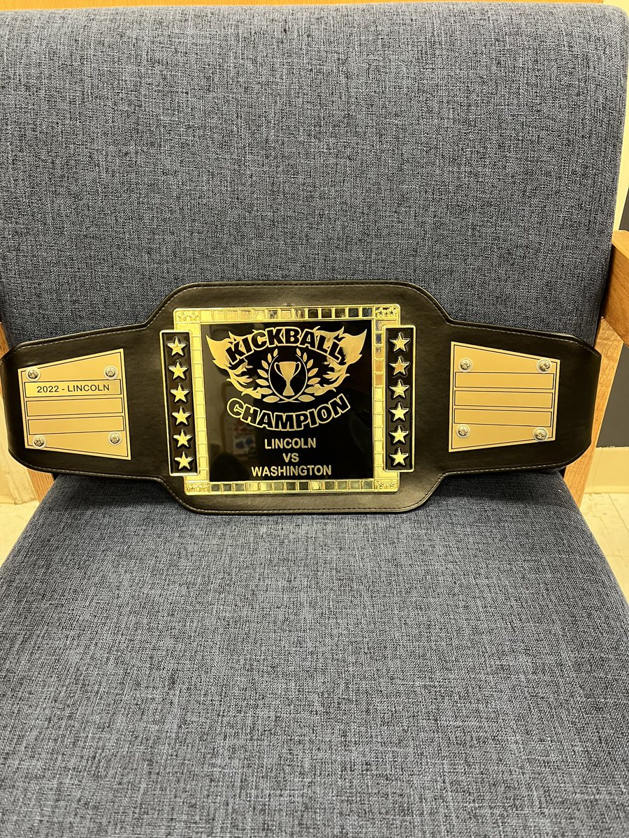 Fun and exciting kickball game for Washington and Lincoln 5th graders!
We ended in a 10-10 tie! Looking forward to a rematch next year <a href="/CWCLincolnElem/">Lincoln School</a> !