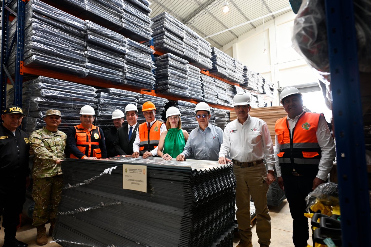 ¡Inauguramos el nuevo centro de emergencias en #Chachapoyas!  
Esta obra ayudará a mejorar la capacidad de respuesta ante los desastres. #EstamosUnidos 🇺🇸🇵🇪