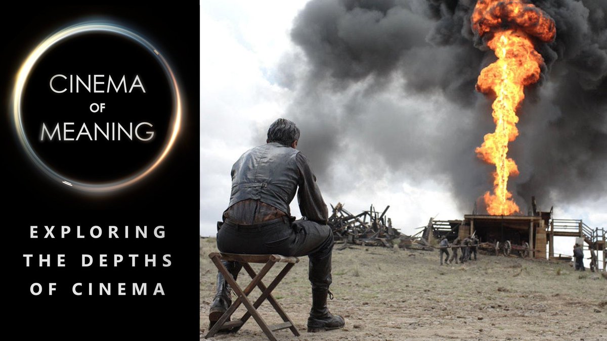 CinemaofMeaning's tweet photo. This week we discuss the enigma of Daniel Plainview’s character, and the erosion of religion and social dynamics in the wake of rising capitalism in Paul Thomas Anderson’s There Will Be Blood: https://t.co/jCP4tpmIRb https://t.co/Ny5AQ3g28O
