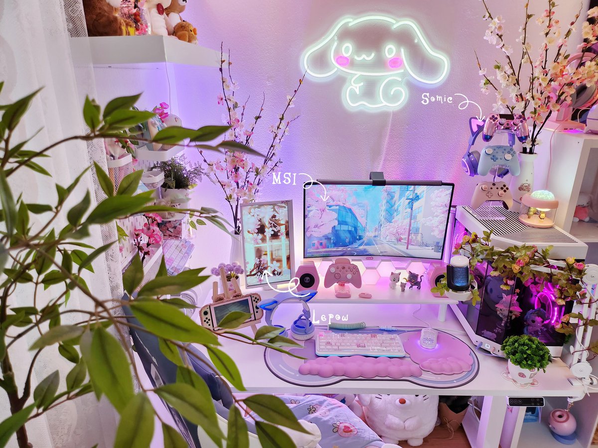 Setup Anatomy🌸
#gamer #gamergirl #setup #Pink