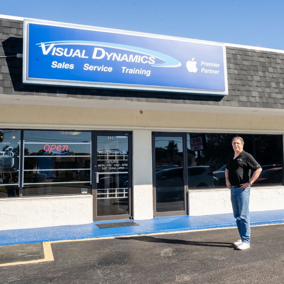 When you see our sign, you know your device will be alright. Stop by #VisualDynamics anytime you start dealing with issues.