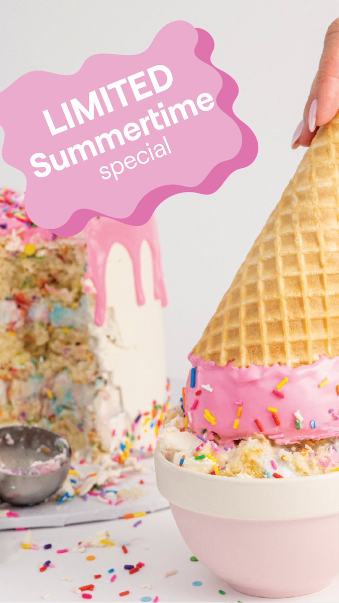 SweetEsBakeShop's tweet photo. summer is here and so is our NEW Ice Cream Cakes! ☀️🍦🍰☀️🍦🍰☀️🍦🍰 order today, get delivered by tomorrow 

https://t.co/CcA59JvibN https://t.co/h2oJ5WVo8o