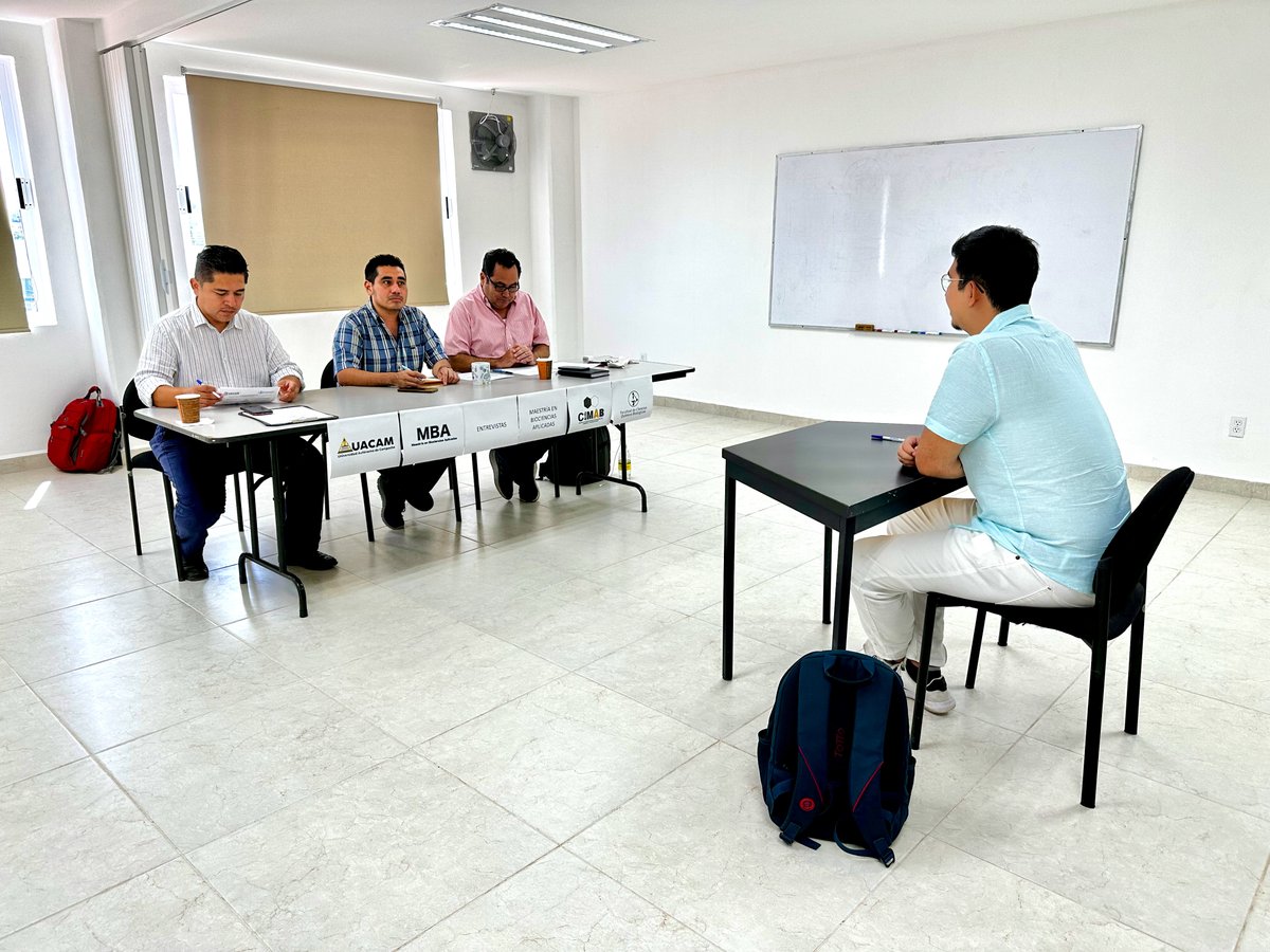 MaBioAplicadas's tweet photo. 📢 Se llevó a cabo el proceso de entrevistas de aspirantes a nuevo ingreso a la 4ta Generación de la Maestría en Biociencias Aplicadas (1 de 3). https://t.co/0rYbTmrLhv