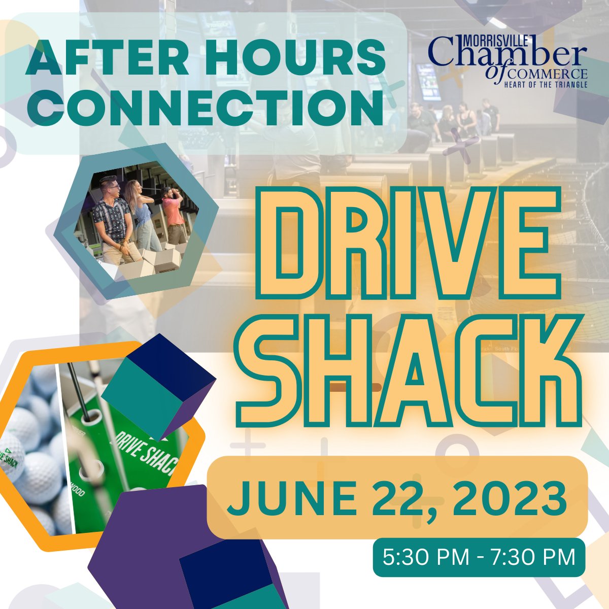 MorrisvilleNC's tweet image. Unwind at After Hour Connections on June 22nd at Driveshack! 

Brush up on your golfing skills, network with other members, and catch up with colleagues - Register now to reserve your spot! 🏌️⛳ #AfterHourConnections #Driveshack #GolfingSkills #Networking

ow.ly/xrfu50OjbQQ