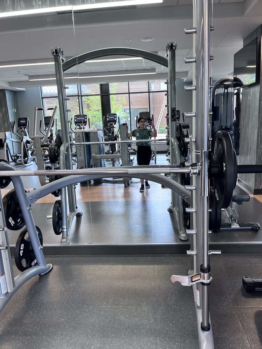 SamRomanMD's tweet photo. Trying to practice what I preach and finding time to exercise at #cmsc2023 between sessions 😄💪 physical exercise has so many benefits for people with (and without!) MS 🧡 https://t.co/I4PCN7RmIR