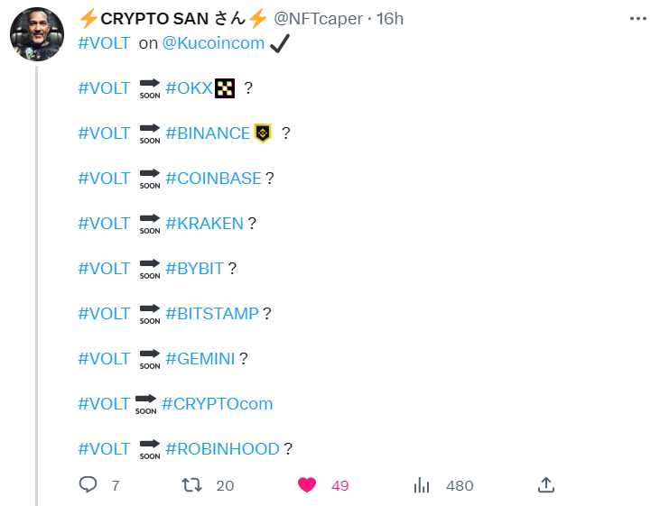 Volt Inu ⚡️ tweet media