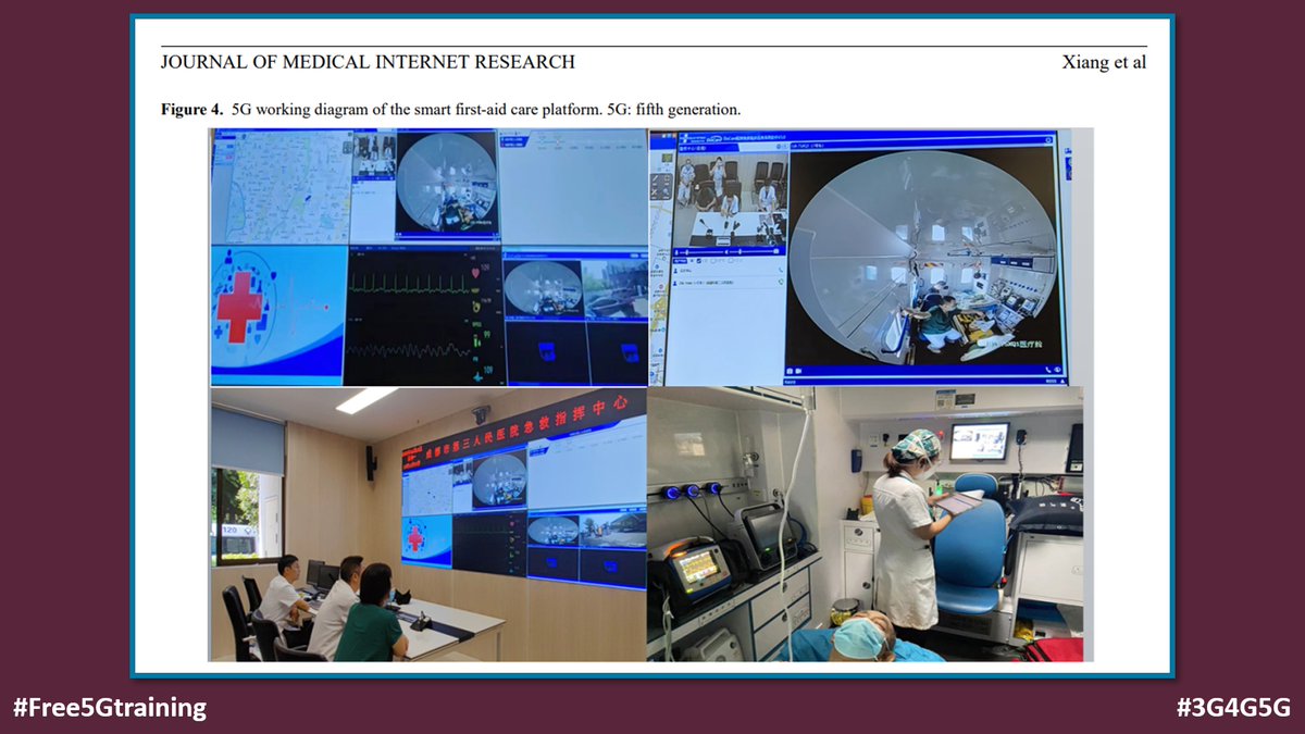 5Gtraining's tweet photo. JMIR: Contribution of the 5G Smart First-Aid Care Platform to Achieving High-Quality Prehospital Care - https://t.co/nspMxXuXPg via @jmirpub

#Free5Gtraining #3G4G5G #China #5G #5Gtechnology #5GuseCases #Healthcare #5Ghealthcare #Hospital #XR #VR #VirtualReality #Ambulance https://t.co/8KPbWz39JE