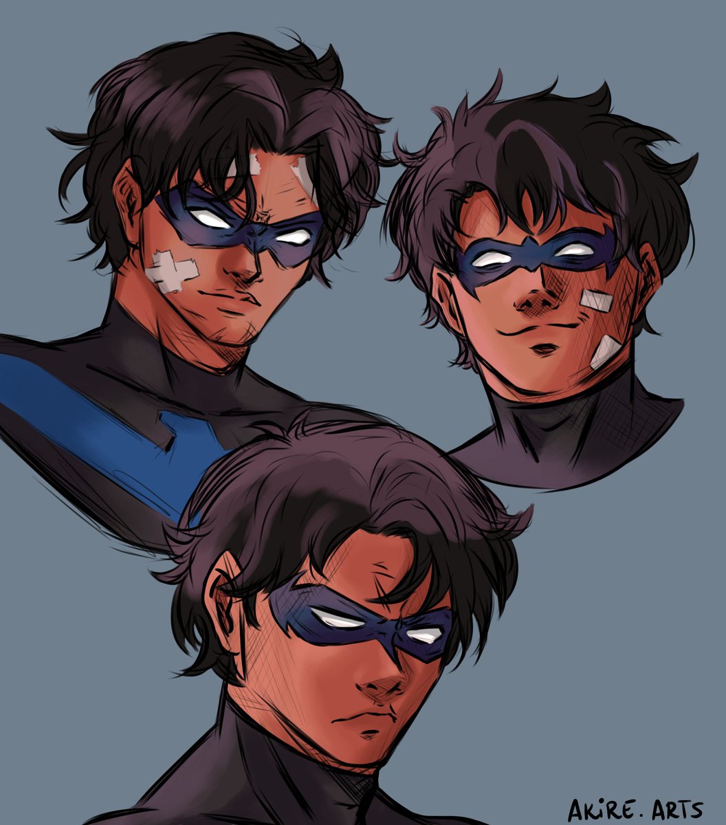 My beloved 🧎🏻‍♀️💕 #Nightwing #asanoturna #dcfanart #dickgrayson