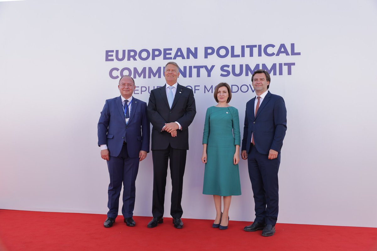 The second summit of the European Political Community came to an end. A historic meeting for Europe, for Moldova.

We stand stronger than ever as a community, as a European family and in full solidarity with Ukraine as long as it takes.

We now proudly pass on the baton to Spain.